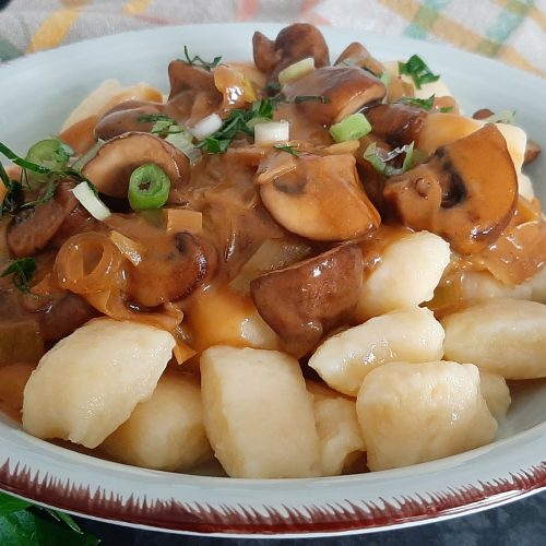 Gnocchi in Pilzrahm